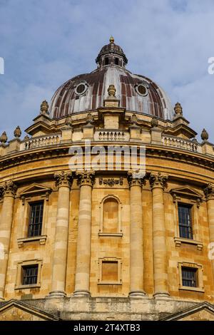 Radcliffe Camera, Oxford, Angleterre, Royaume-Uni, siège de la bibliothèque de la faculté d'histoire de l'Université d'Oxford et situé à Radcliffe Square Banque D'Images
