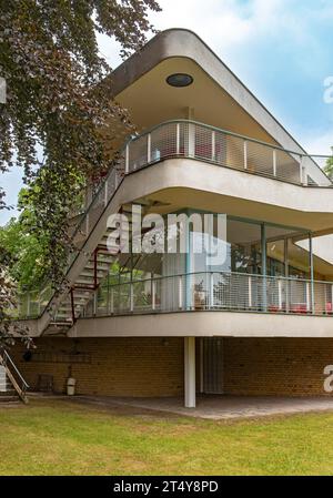 Villa Schminke, Stiftung Haus Schminke ou Schminke House, Lobau, Loebau, Allemagne Banque D'Images