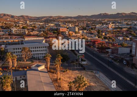 Windhoek, capitale de la Namibie, Afrique Banque D'Images