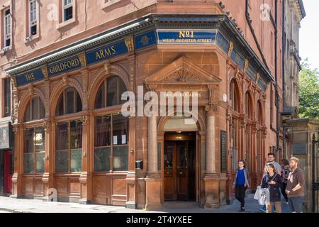 The Guilford Arms, no 1 West Register Street Banque D'Images