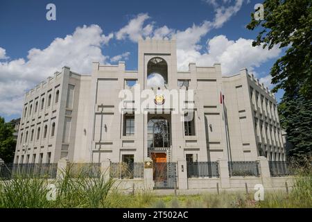 Botschaft, Katar, Hagenstraße, Roseneck, Grunewald, Charlottenburg-Wilmersdorf, Berlin, Deutschland *** Ambassade, Qatar, Hagenstraße, Roseneck, Grunewald, Charlottenburg Wilmersdorf, Berlin, Allemagne Banque D'Images