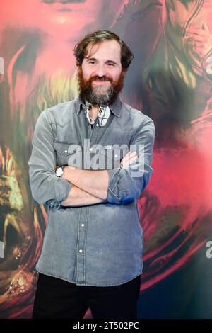 Fernando Navarro a assisté à la première de la série, Romancero, au Cine Paz, qui est disponible sur abonnement Prime Madrid Espagne. Madrid Espagne Banque D'Images