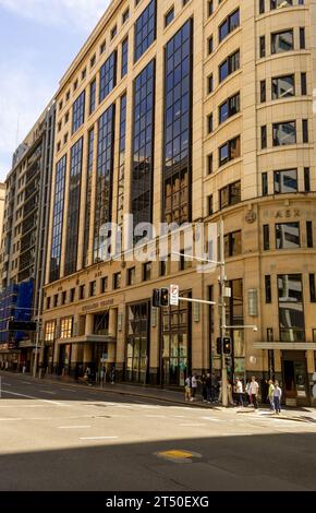 Exchange Centre Building dans le CBD, Sydney, NSW, Australie Banque D'Images