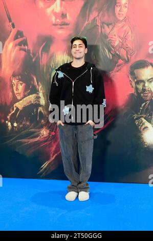 Nil Ojeda a assisté à la première de la série, Romancero, au Cine Paz, qui est disponible sur abonnement Prime Madrid Espagne. Madrid Espagne octobre Banque D'Images