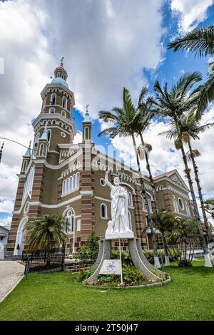 Eglise d'Igreja Matriz à Sao Joao Batista, Santa Catarina au Brésil Banque D'Images