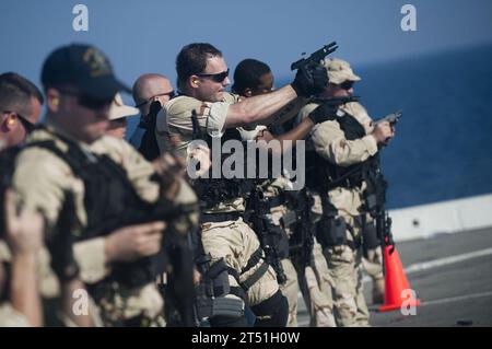 7th Fleet AOR, 11th MEU, déploiement, san diego, US Navy, en cours, USS New Orleans Banque D'Images