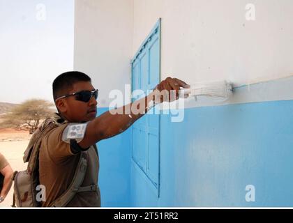 3560, Djibouti, NMCB 4 Banque D'Images