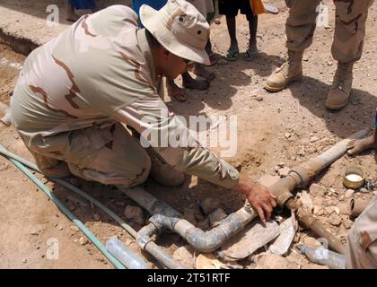 3560, Djibouti, NMCB 4 Banque D'Images