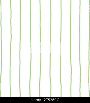Motif sans couture rayé Doodle avec des lignes dessinées à la main organiques. Textile de décor coloré, ornement géométrique, texture abstact simple enfants, emballage pape Illustration de Vecteur