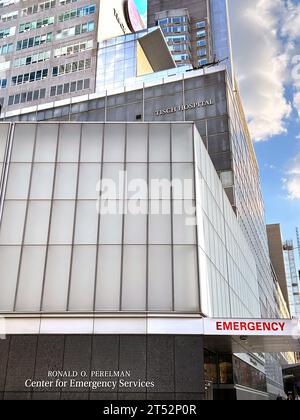 Ronald O. Perlman Center for Emergency Services, Tisch Hospital, NYU Langone Health, New York City, New York ÉTATS-UNIS Banque D'Images