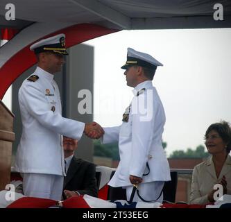 Bush, laura Bush, sous-marin, USS Texas (SSN 775), classe virginie Banque D'Images