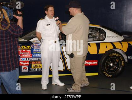 charlotte, Charlotte Navy week, Food lion SPEED Street, FOX News Rising, N.C., Navy Band Southeast (Pride), Navy NASCAR show car, Navy Office of Community Outreach (NAVCO) Banque D'Images