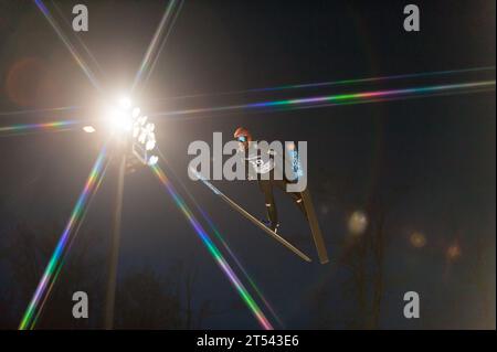 FETTNER Manuel AUT Aktion FIS Welt Cup Skispringen à Willingen, Deutschland am 08.01.2016 Banque D'Images