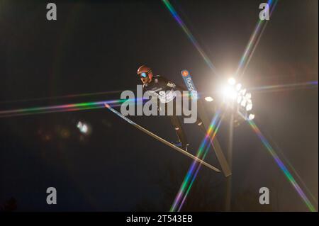 FETTNER Manuel AUT Aktion FIS Welt Cup Skispringen à Willingen, Deutschland am 08.01.2016 Banque D'Images