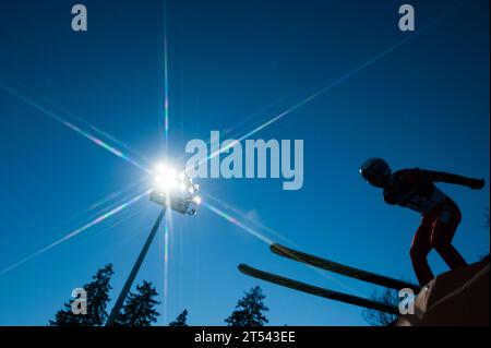 STJERNEN Andreas NOR FIS Welt Cup Skispringen à Willingen, Deutschland am 08.01.2016 Banque D'Images