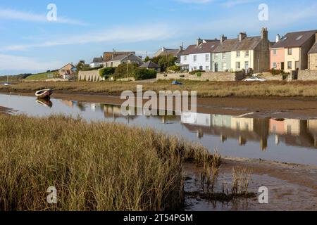 Aberffraw, au pays de Galles, est un village et une communauté sur la côte ouest de l'île d'Anglesey. Banque D'Images