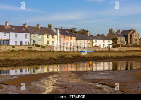 Aberffraw, au pays de Galles, est un village et une communauté sur la côte ouest de l'île d'Anglesey. Banque D'Images