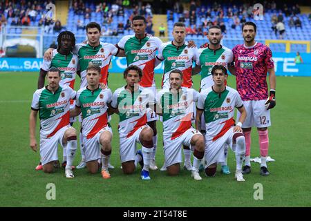 Gênes, Italie. 01 novembre 2023. Coupe d'Italie, 01/11/2023, Genova, Stadio Marassi, sur la photo : Team Reggiana pendant Gênes CFC vs AC Reggiana, match de football italien Coppa Italia à Gênes, Italie, novembre 01 2023 crédit : Agence photo indépendante/Alamy Live News Banque D'Images