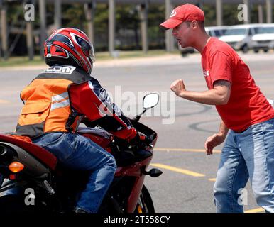 Greenert, moto, Centre de sécurité navale, sécurité, vélo de sport Banque D'Images