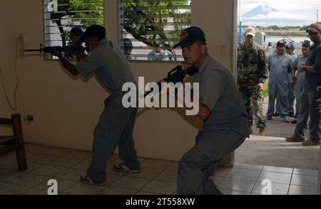 Guatemala, navire à grande vitesse Swift (HSV 2), SPS, échange d'experts en la matière Banque D'Images