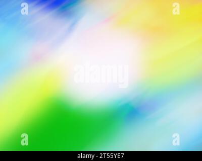 Bokeh flou aquarelle arrière-plan. Décor coloré dégradé aquarelle. Banque D'Images
