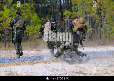 Miss., scelle les exercices d'action immédiate, Stennis Space Center, U.S. Special Operations Command Banque D'Images