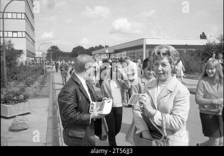 DEU, Allemagne, Duesseldorf : le départ des communistes de leur exil en RDA en 1969 n'a pas été sans problèmes. Rendu possible par le Willy Brandt Banque D'Images