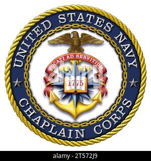 Joint du corps d'aumônier de la marine AMÉRICAINE 2001.jpg Banque D'Images