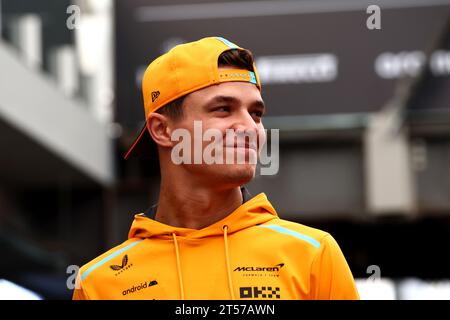 Sao Paulo, Brésil. 03 novembre 2023. Lando Norris (GBR) McLaren. Championnat du monde de Formule 1, Rd 21, Grand Prix du Brésil, vendredi 3 novembre 2023. Sao Paulo, Brésil. Crédit : James Moy/Alamy Live News Banque D'Images