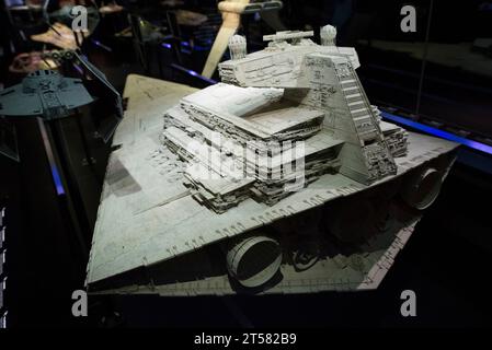 Star Destroyer original de Star Wars - The Empire Strikes Back Banque D'Images