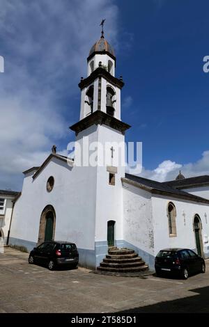 Iglesia santa Maria del mar, Cedeira, Galice, nord-ouest de l'Espagne, Europe Banque D'Images