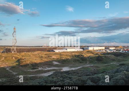 Vue du circuit de Formule 1 à Zandvoort, pays-Bas. Banque D'Images