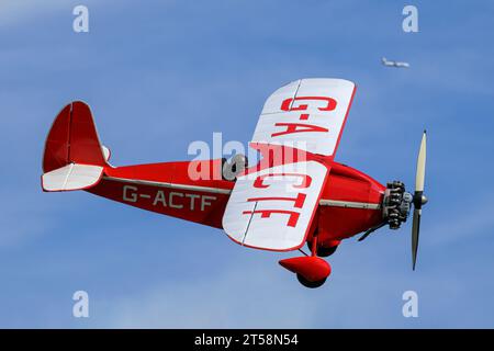 Avion de sport monoplace Comper Swift de 1930 Banque D'Images