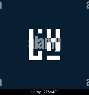 Logo monogramme initial LX avec des idées de conception de style géométrique Illustration de Vecteur