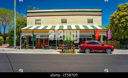 Ulmarra, NSW, Australie - bâtiments historiques en ville Banque D'Images