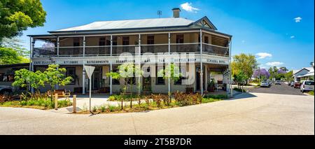 Ulmarra, NSW, Australie - bâtiments historiques en ville Banque D'Images