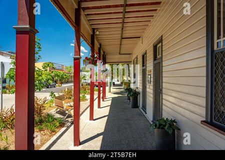Ulmarra, NSW, Australie - bâtiments historiques en ville Banque D'Images