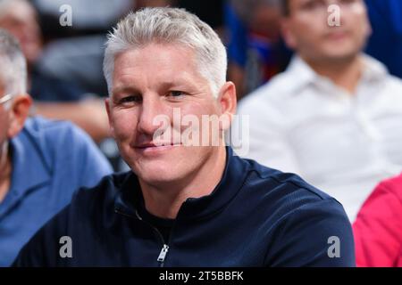 Belgrade, Serbie, 26 octobre 2023. Sebastian Swanstaiger réagit lors du match 2023/2024 de Turkish Airlines Euroleague, Round 5 entre le Partizan Mozzart Bet Belgrade et Crvena Zvezda Meridianbet Belgrade au Stark Arena de Belgrade, Serbie. 26 octobre 2023. Crédit : Nikola Krstic/Alamy Banque D'Images