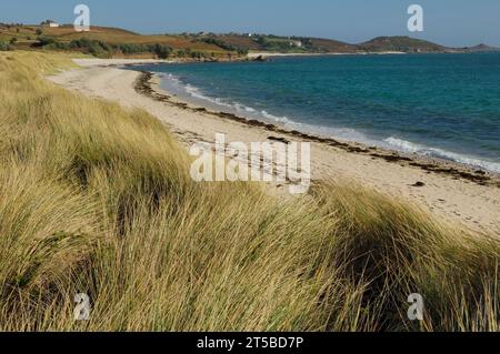 Lawrence’s Bay. St Martin's, îles Scilly, Cornouailles, Angleterre. ROYAUME-UNI Banque D'Images