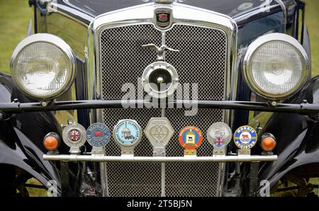 vintage morris 10 berline voiture bungay suffolk angleterre Banque D'Images