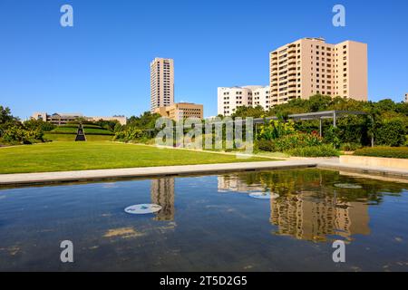 McGovern Centennial Gardens. Hermann Park à Houston, Texas, États-Unis Banque D'Images