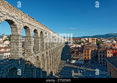 Aqueduc de Ségovie Banque D'Images