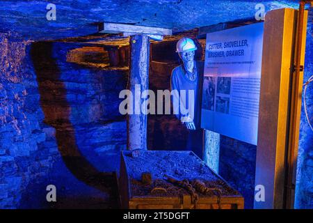 Arigna Mining Museum, County Roscommon, Irlande Banque D'Images