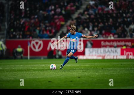 Mayence, Allemagne. 04 novembre 2023. MAINZ, ALLEMAGNE - 4. Novembre : 44 Kampl Kevin lors du match de Bundesliga football entre 1.FSV Mainz 05 et RB Leipzig au MEWA Arena le 4. Novembre 2023 à Mayence, Allemagne. (Photo de Dan O'Connor/ATP images) (O'CONNOR Dan/ATP/SPP) crédit : SPP Sport Press photo. /Alamy Live News Banque D'Images