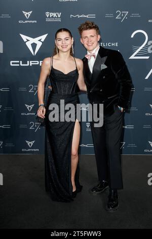 Lilly Wiedemann und Lennart Betzgen BEI der Premiere des Kinofilms Bob ...