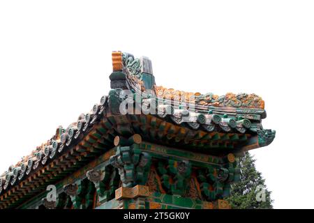 PÉKIN - 23 MAI : mur des neuf-dragons (Jiulongbi) au parc Beihai，le 23 mai 2014, Pékin, Chine Banque D'Images