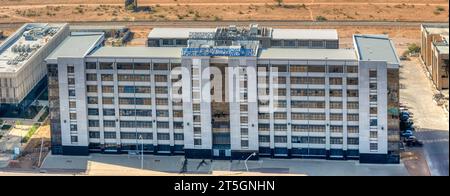 Botswana, gaborone, 7.18.2019 vue aérienne panoramique du ministère de l'autonomisation des jeunes, du sport et du développement de la culture, éditorial Banque D'Images