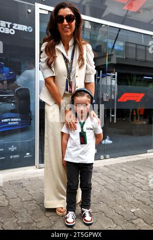 Sao Paulo, Brésil. 05 novembre 2023. Fabiana Flosi (SOUTIEN-GORGE). Championnat du monde de Formule 1, Rd 21, Grand Prix du Brésil, dimanche 5 novembre 2023. Sao Paulo, Brésil. Crédit : James Moy/Alamy Live News Banque D'Images