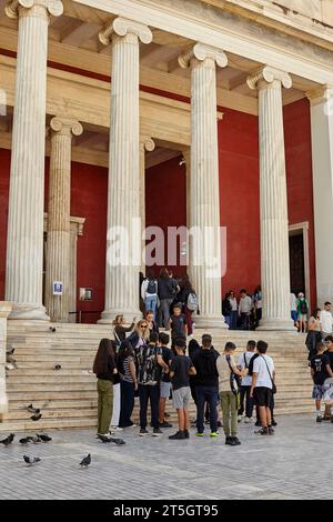 Le Musée archéologique national d'Athènes Banque D'Images