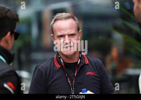 Sao Paulo, Brésil. 05 novembre 2023. Rubens Barrichello (SOUTIEN-GORGE). Championnat du monde de Formule 1, Rd 21, Grand Prix du Brésil, dimanche 5 novembre 2023. Sao Paulo, Brésil. Crédit : James Moy/Alamy Live News Banque D'Images